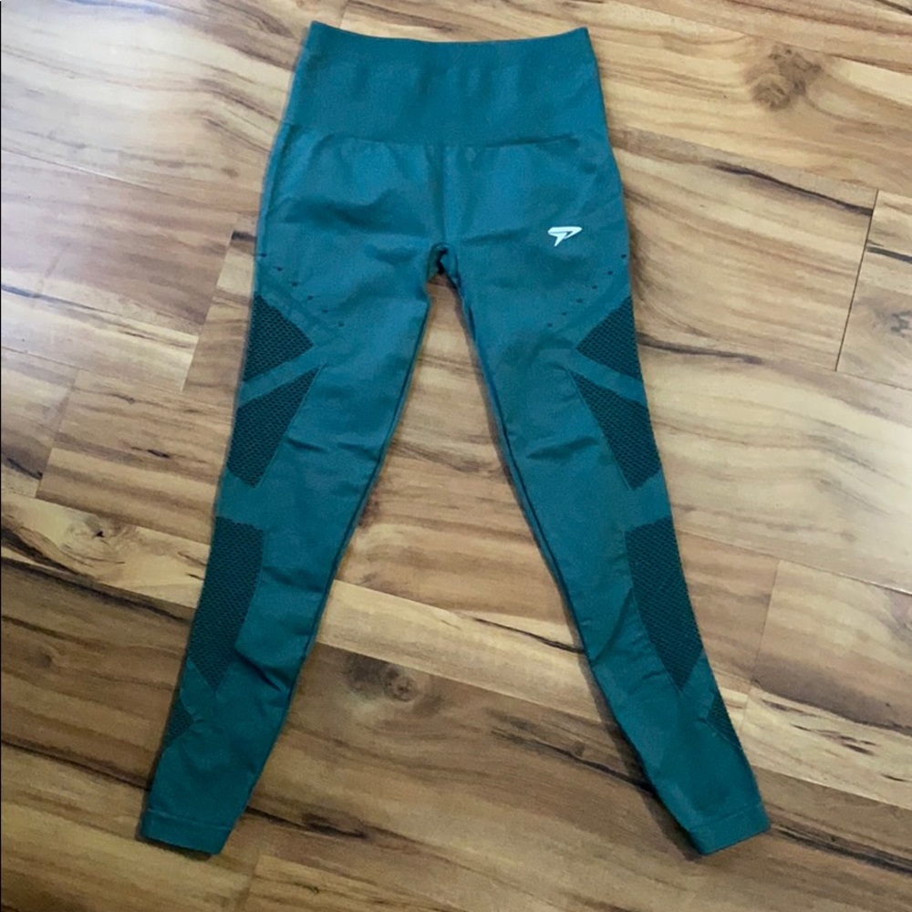 Physiq Apparel Enlighten Seamless Leggings Green Women’s Size Small - Picture 11 of 15